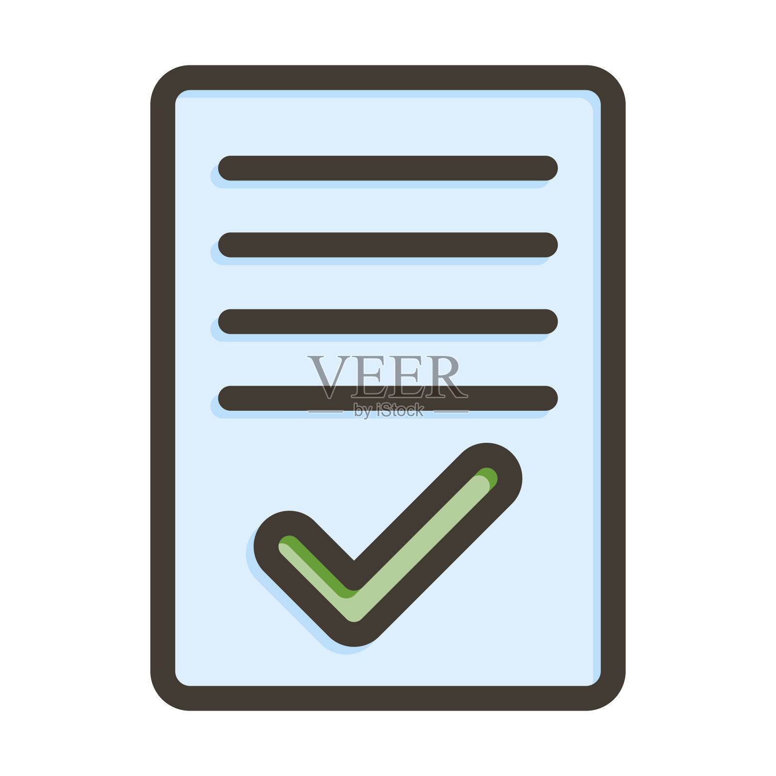 程序矢量粗线填充颜色图标为个人和商业用途。插画图片素材