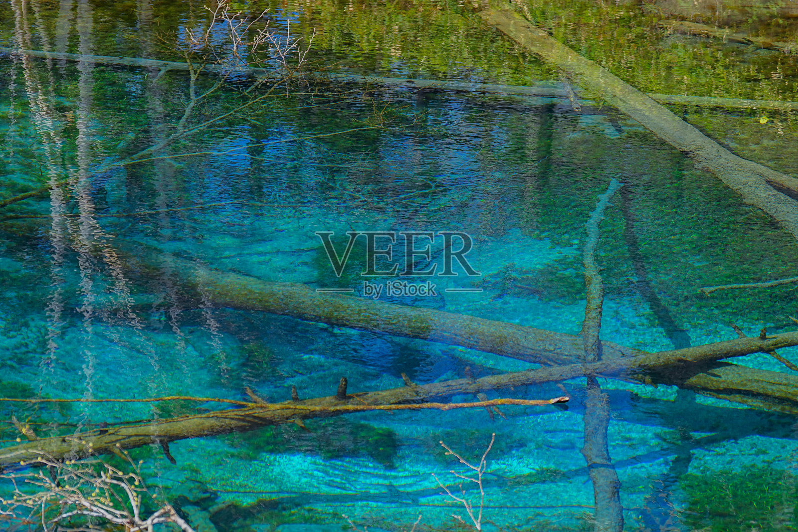 Kaminoko池塘照片摄影图片