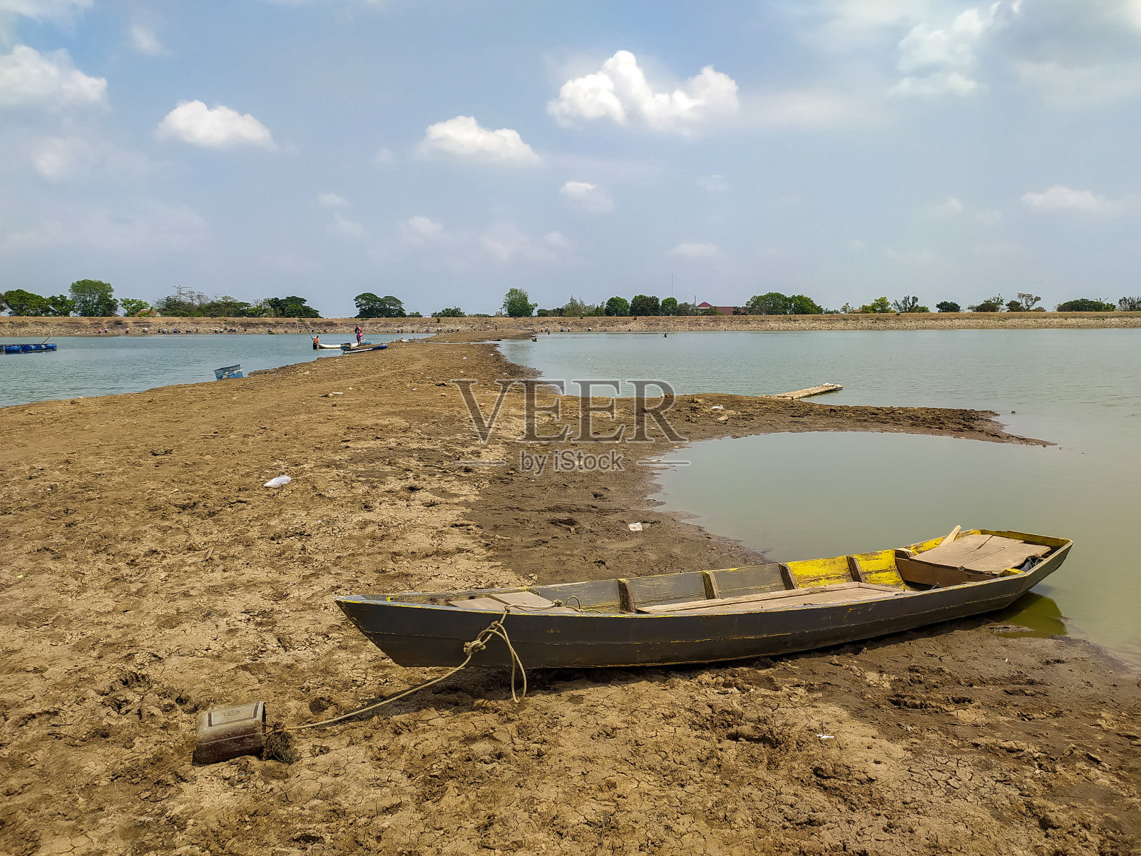 干旱水库照片摄影图片