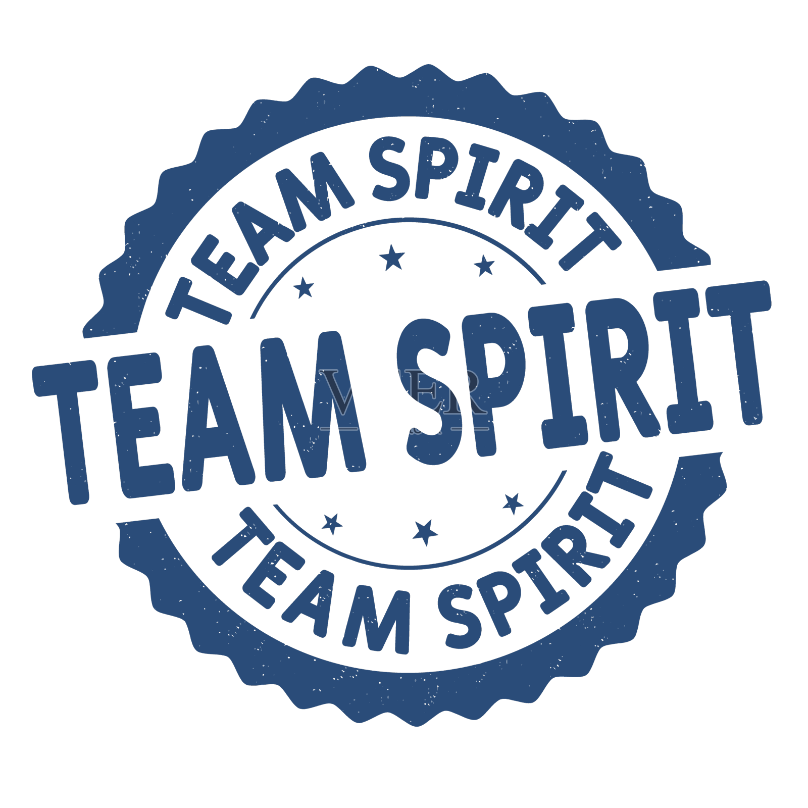 团队精神垃圾橡皮图章设计元素图片