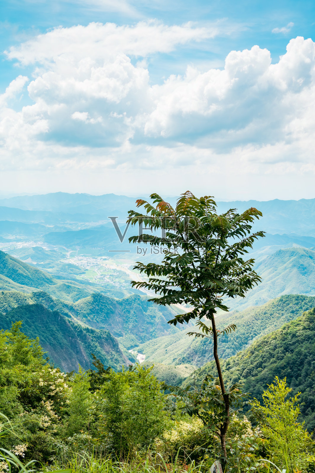 中国江西武公山的山景照片摄影图片