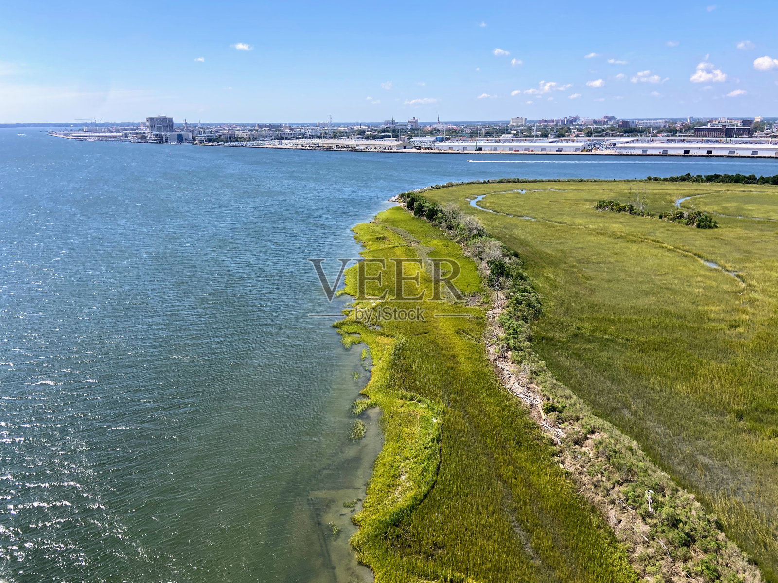 南卡罗来纳州查尔斯顿的鼓岛照片摄影图片