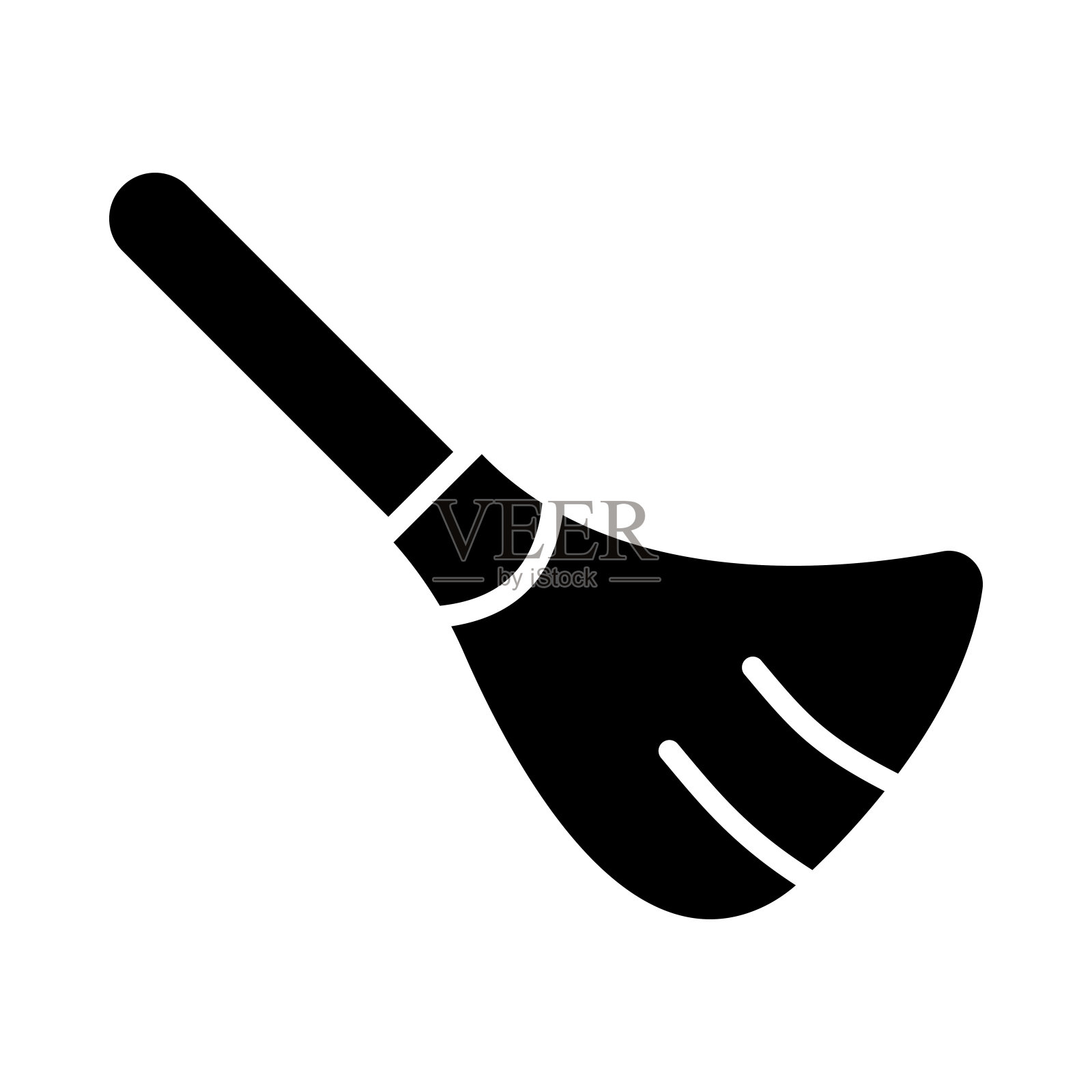 Mop矢量字形图标用于个人和商业用途。插画图片素材