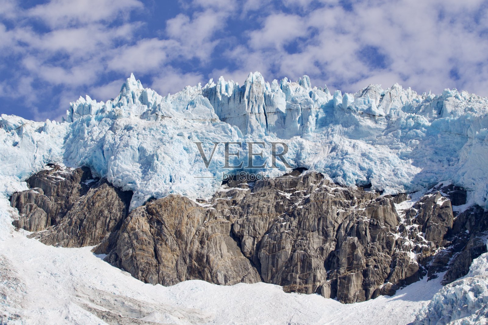 阿拉斯加冰川特写，美国照片摄影图片
