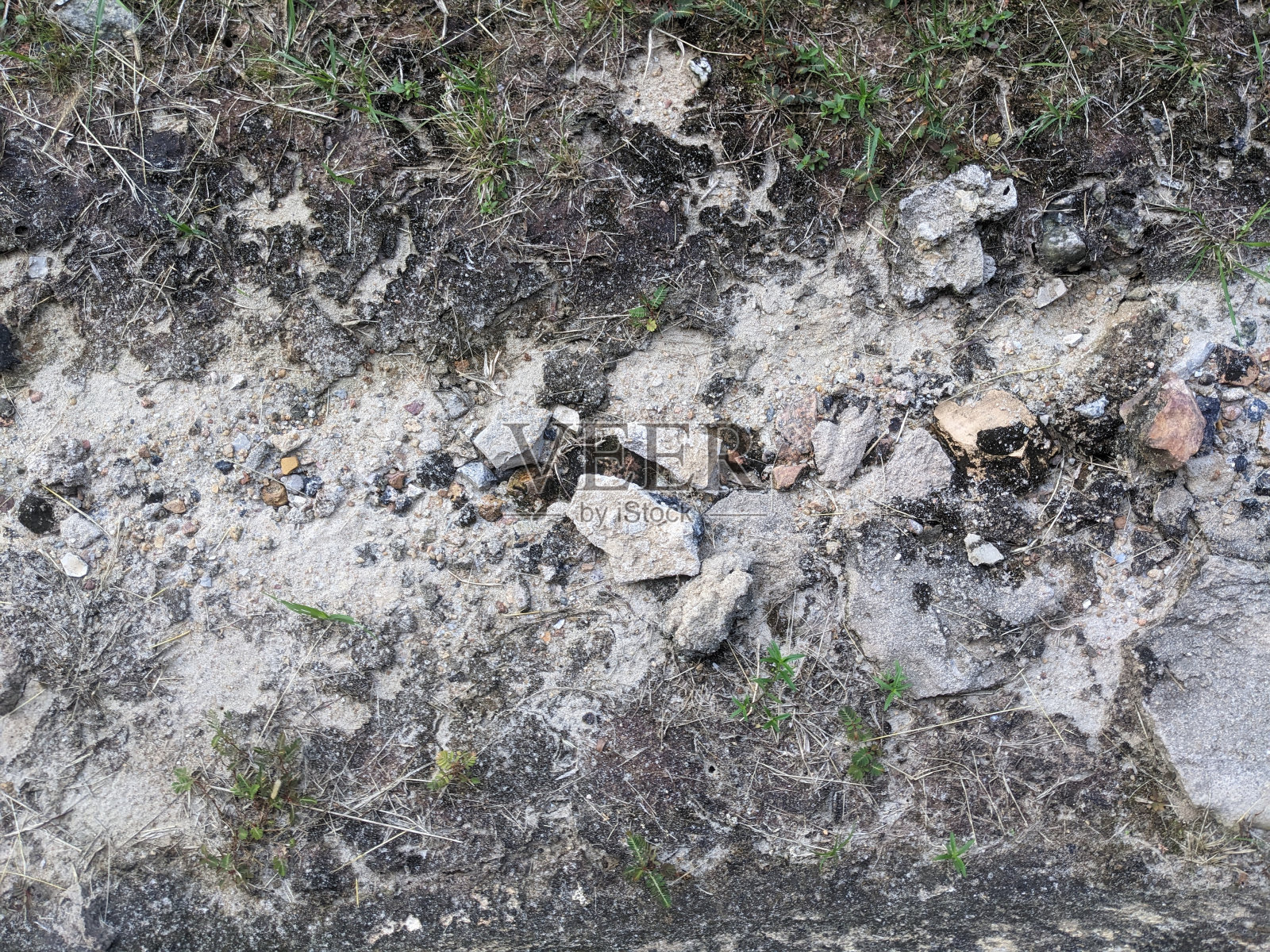 破损的水泥照片摄影图片