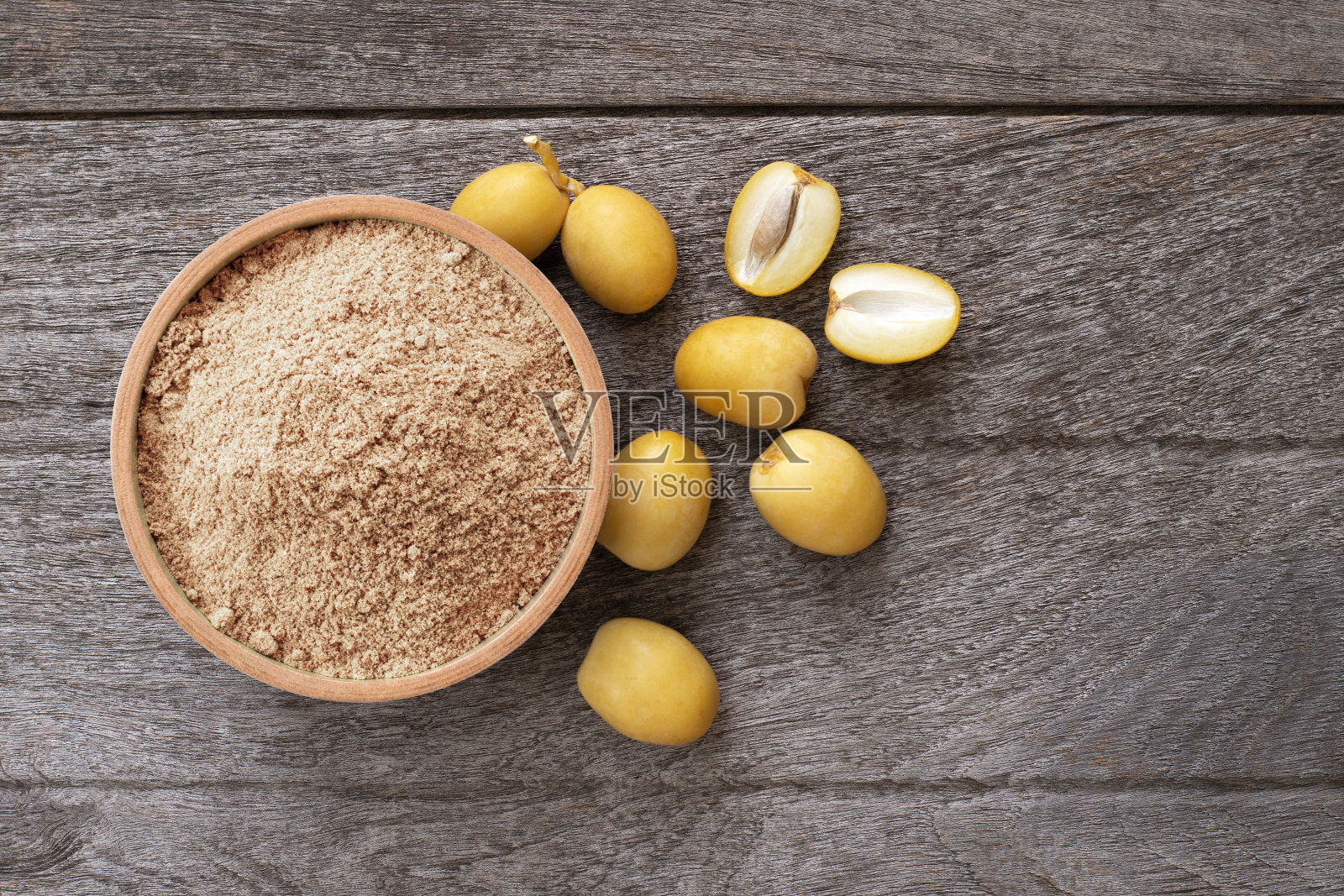 枣子粉照片摄影图片