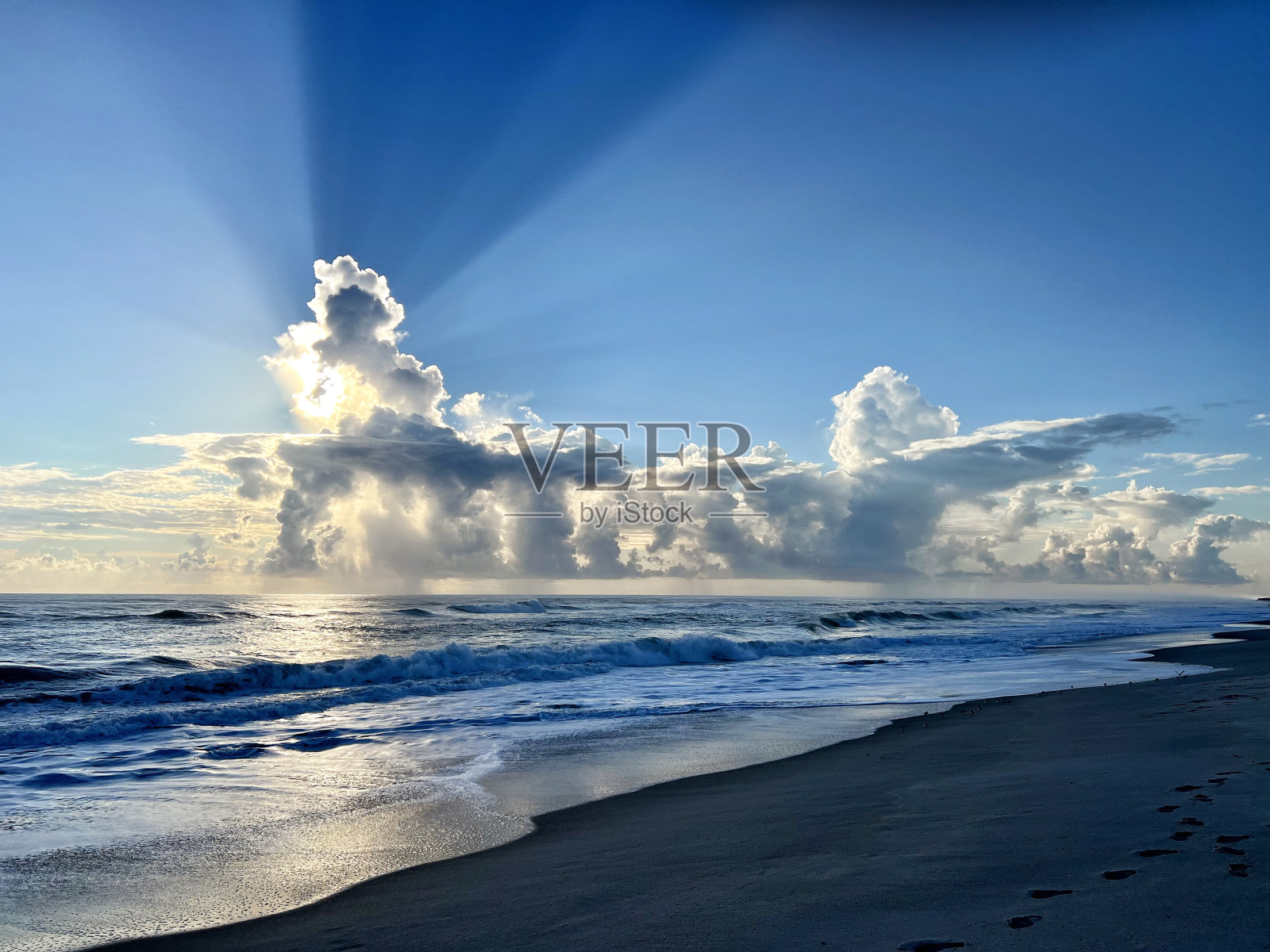 佛罗里达宁静的海滩照片摄影图片