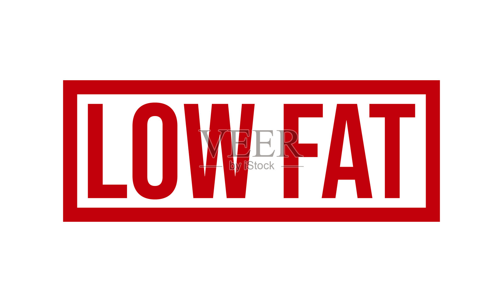 低脂橡皮图章密封矢量插画图片素材