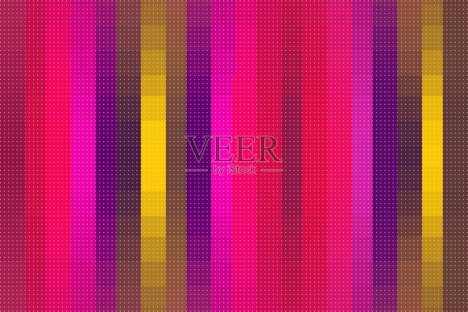 一个抽象的，彩色的背景，以无缝图案装饰着充满活力的条纹插画图片素材