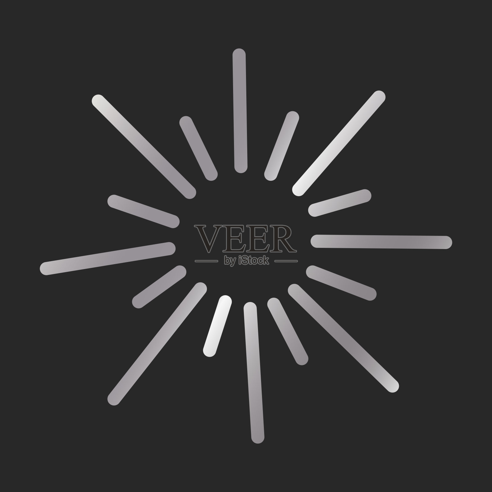 金属涂鸦手绘太阳耀斑插画图片素材