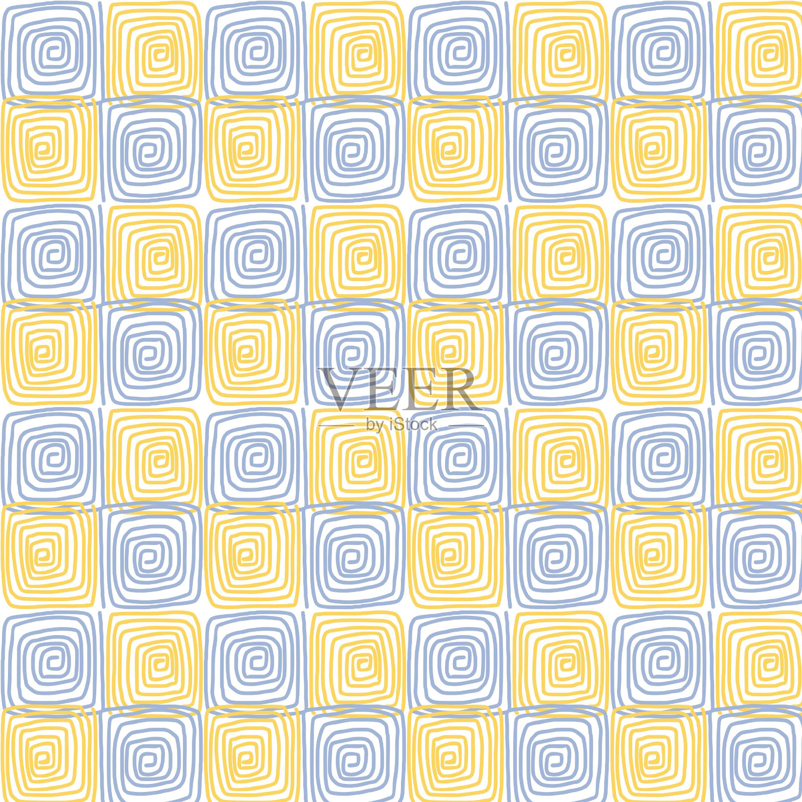 抽象方形线条艺术图案背景插画图片素材