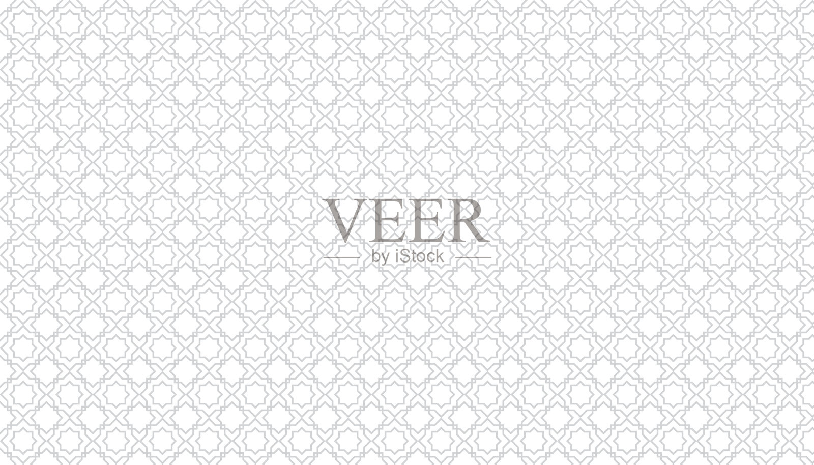 优雅的阿拉伯白色背景。伊斯兰窗式理念。伊斯兰几何图案。插画图片素材