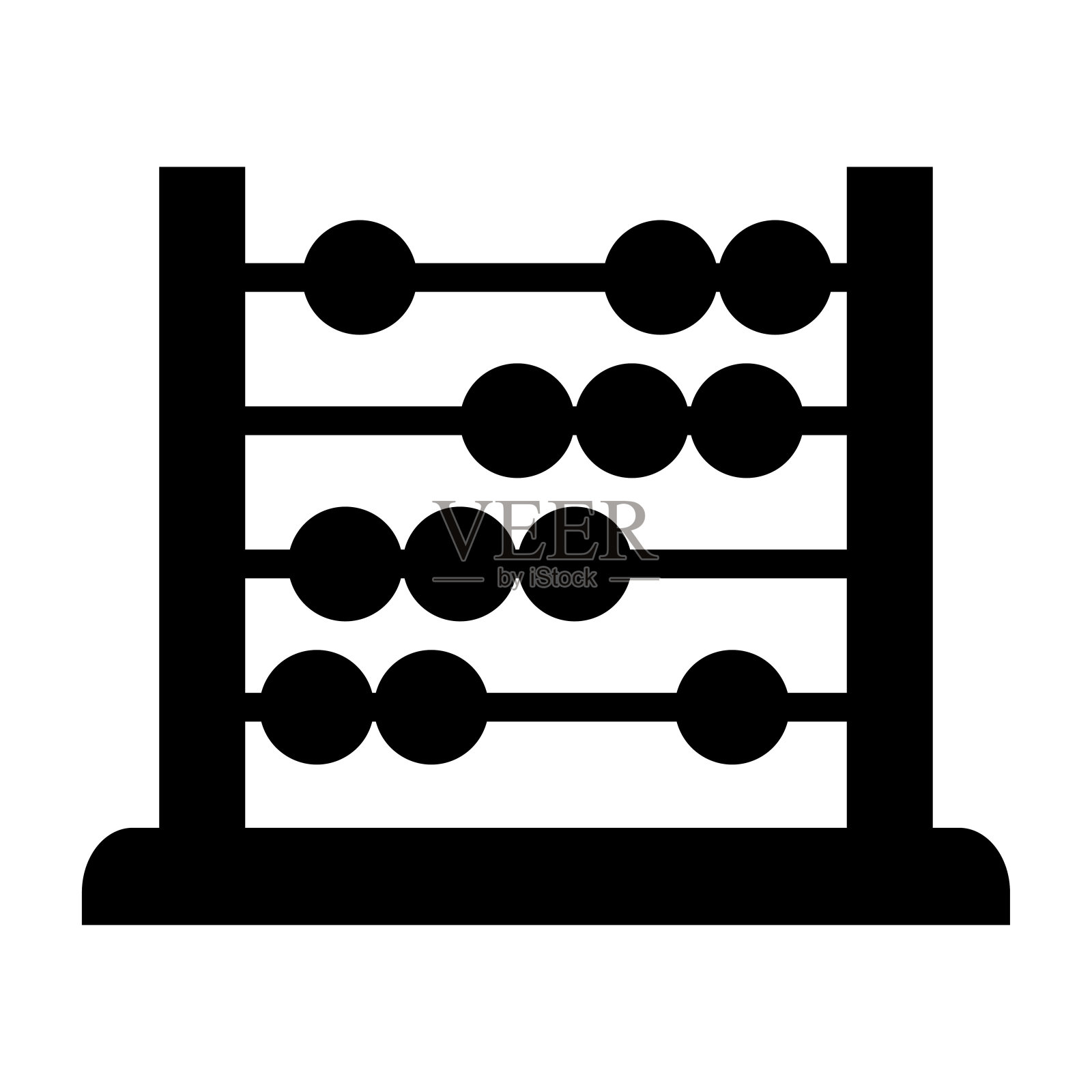 文具，文具，算盘图标插画图片素材