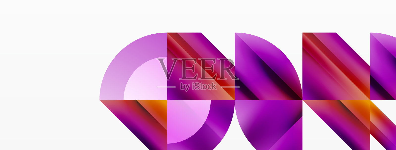 沉浸在极简主义的魅力-广场和插画图片素材