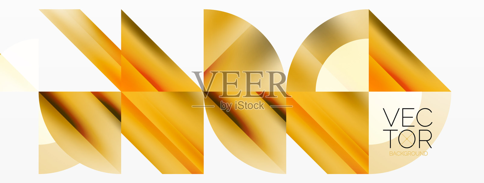 极简主义的背景与方形平铺几何插画图片素材