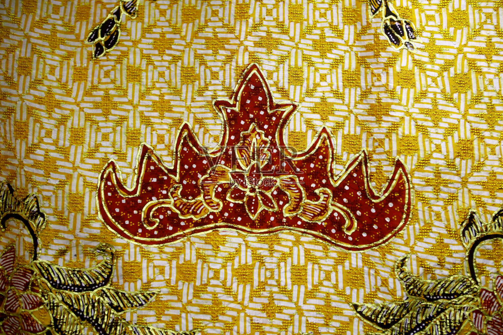 文化的色彩:民族和楠榜蜡染图案为您的创作灵感照片摄影图片