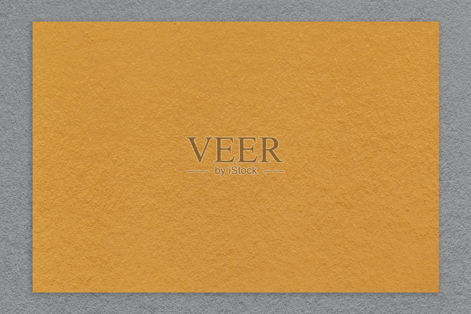 纹理工艺深橙色纸背景与灰色边框，宏观。老式牛皮纸纸板的结构照片摄影图片