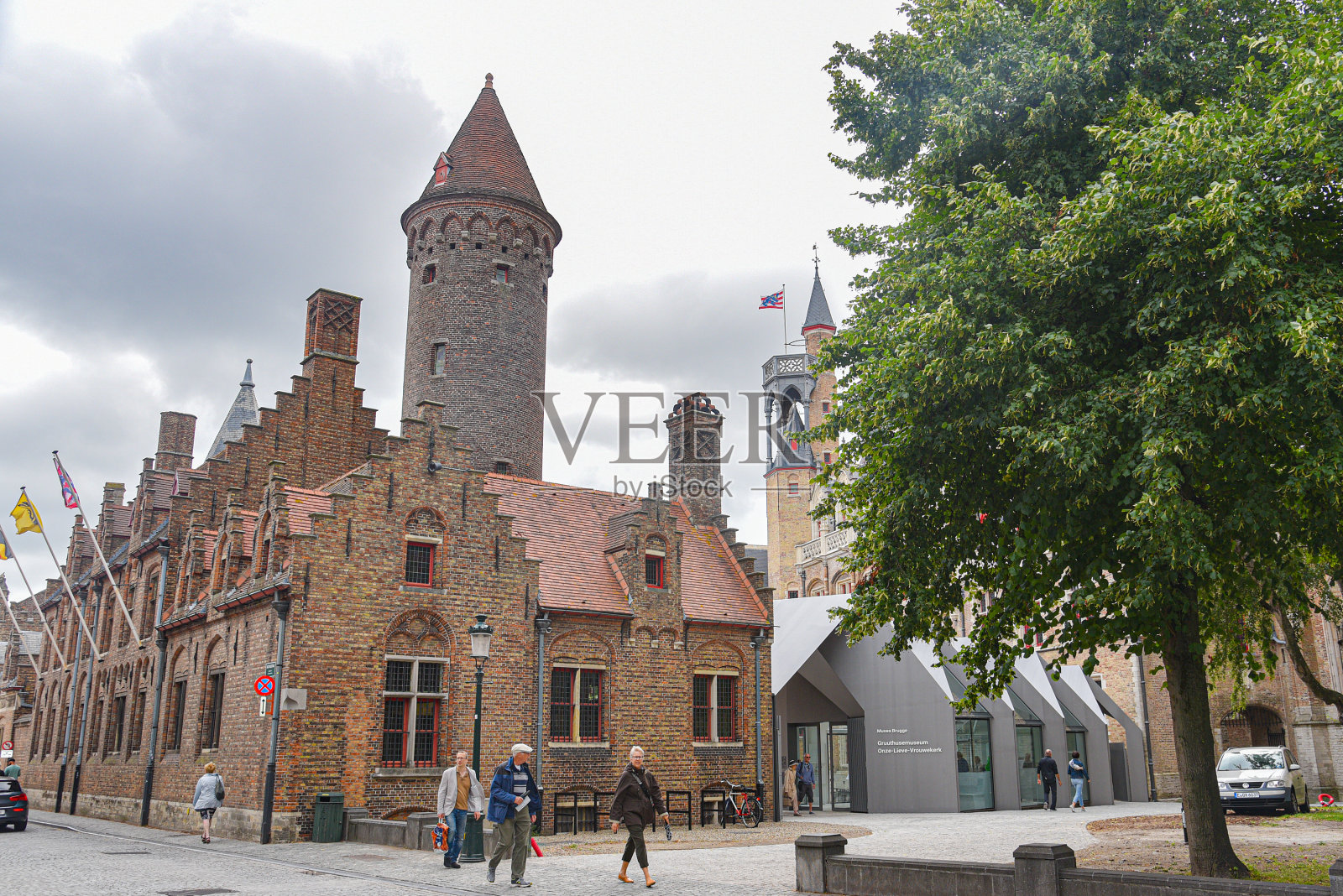 比利时布鲁日照片摄影图片