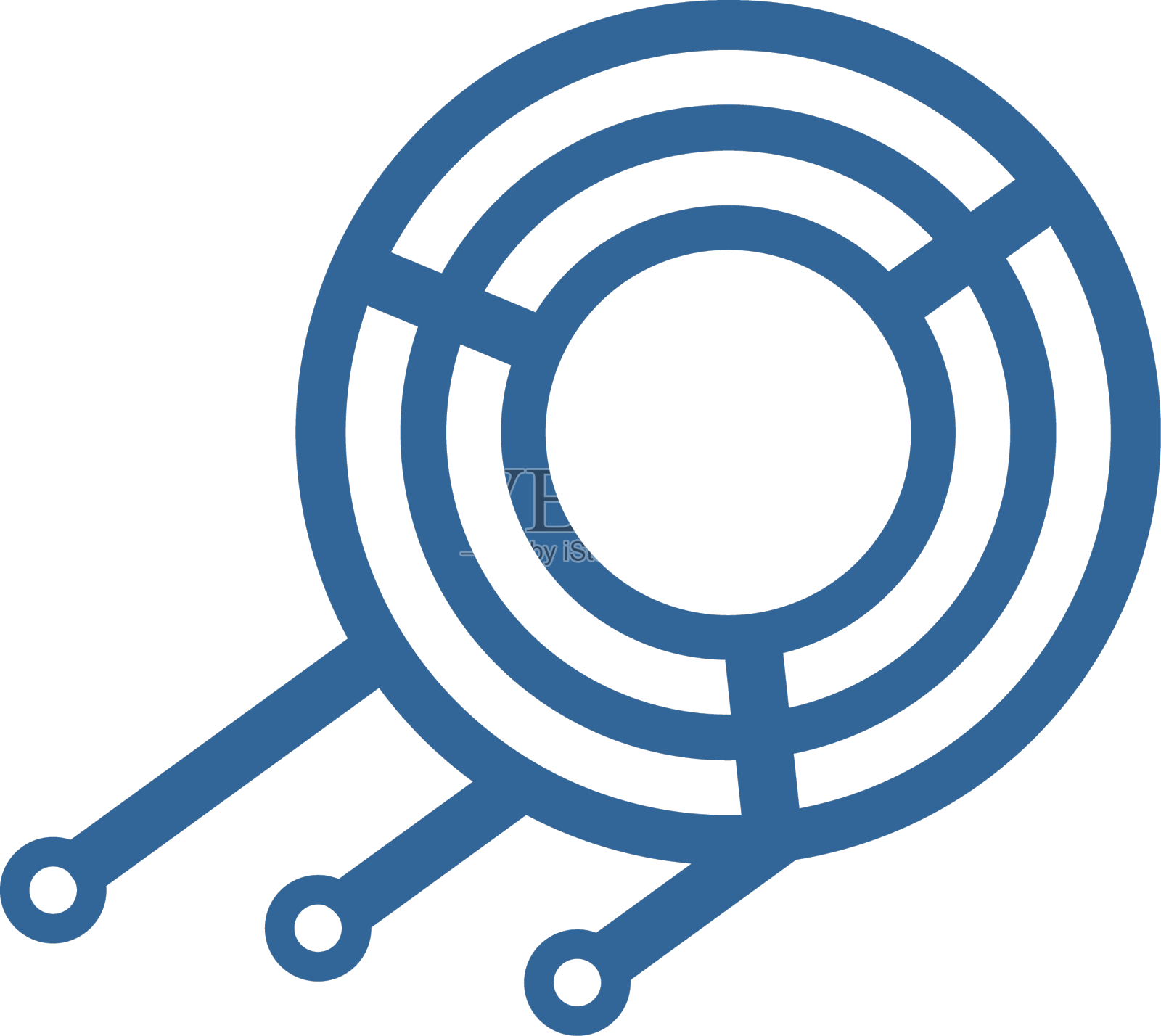 技术和几何标志模板图标素材