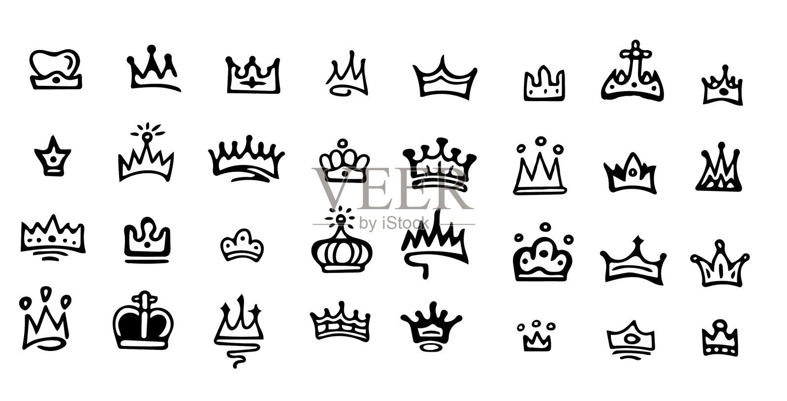 皇冠标志图标素材