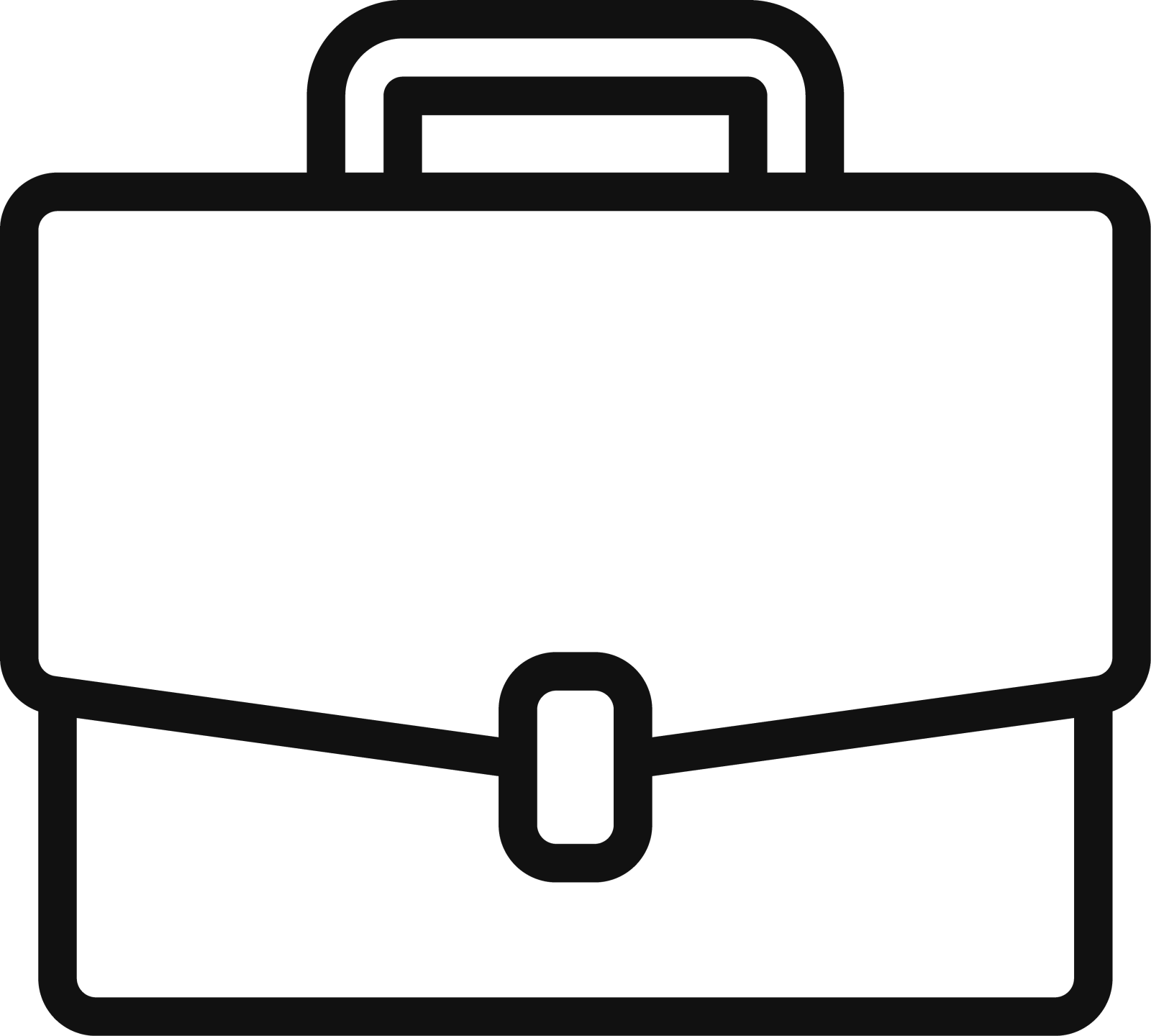 公文包图标在现代设计风格的网页图标素材