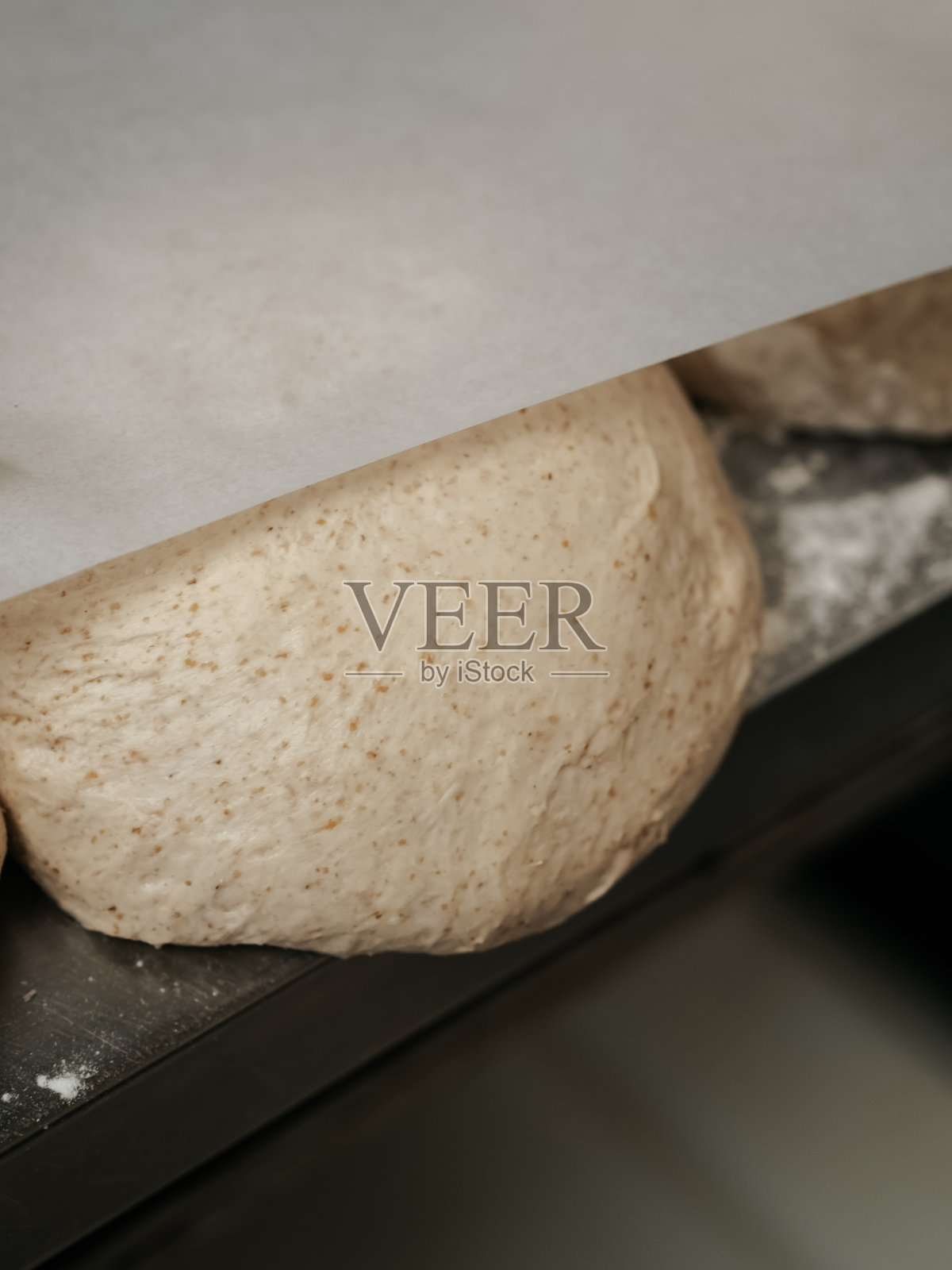 烘焙前准备面团照片摄影图片