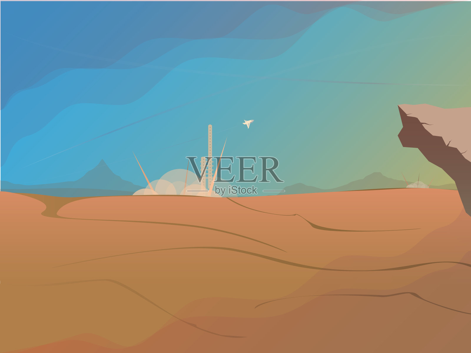 群体基础背景插画图片素材