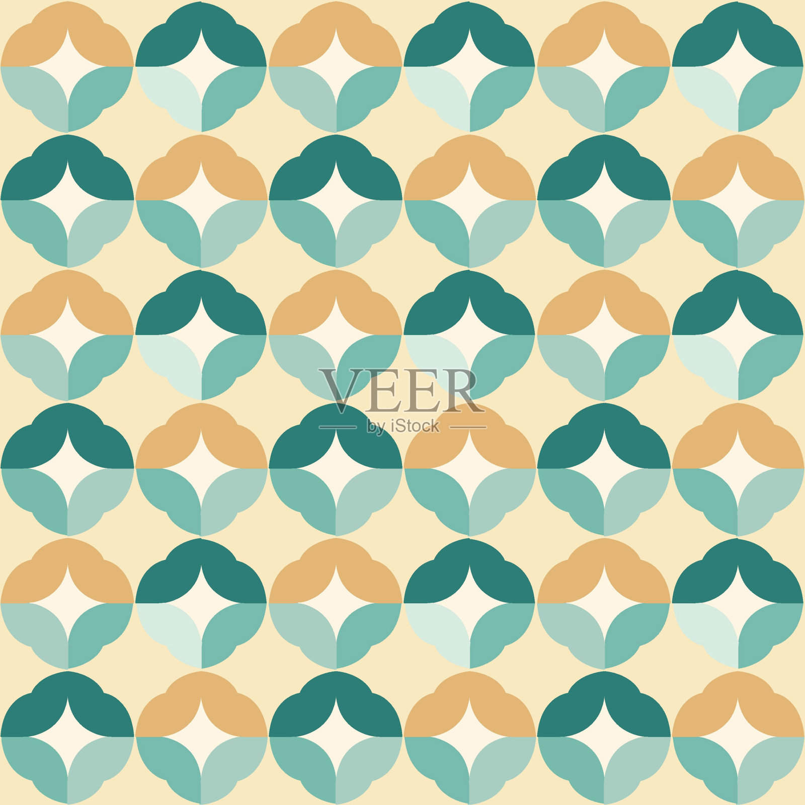 美丽的无缝插画图片素材