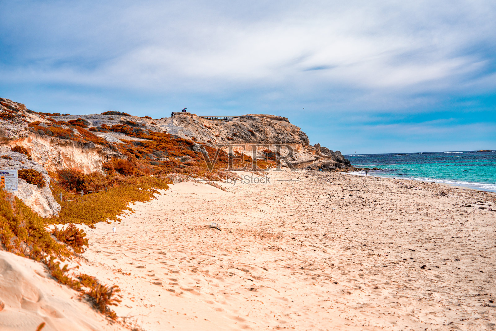西澳大利亚的哈梅林湾海滩照片摄影图片