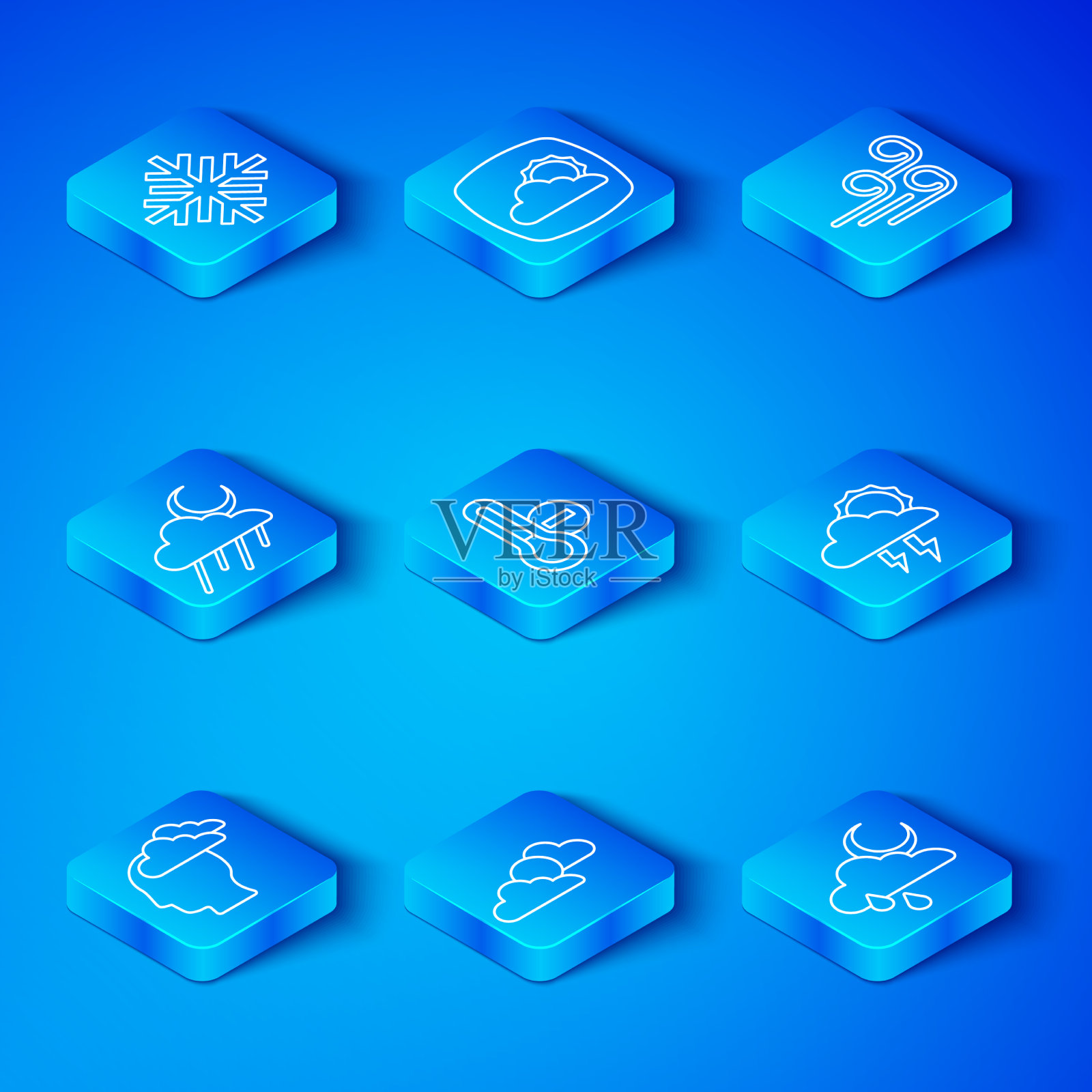 有头痛气象的人插画图片素材