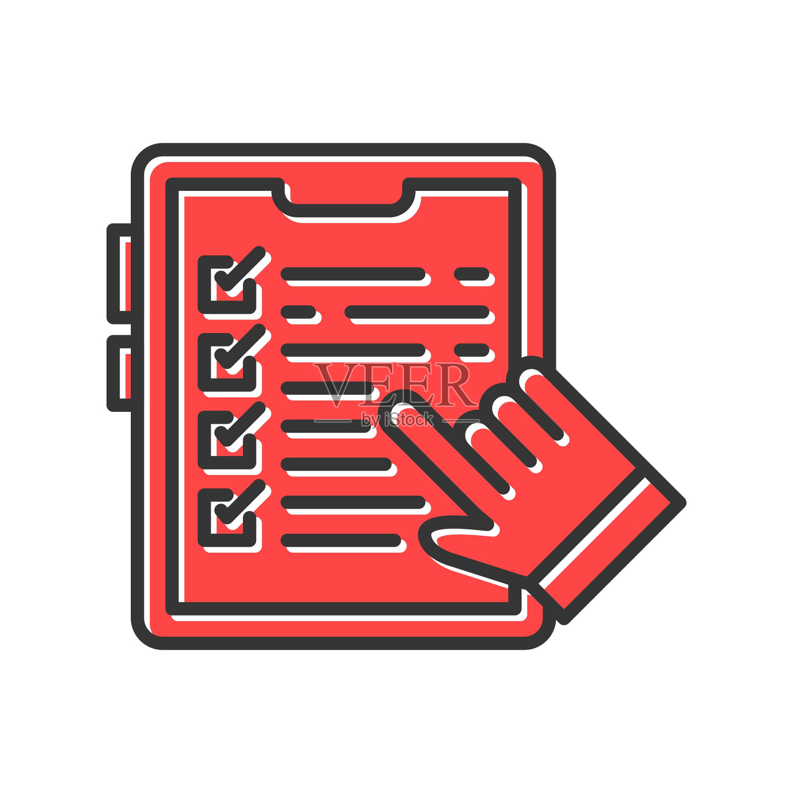 平板电脑图标插画图片素材