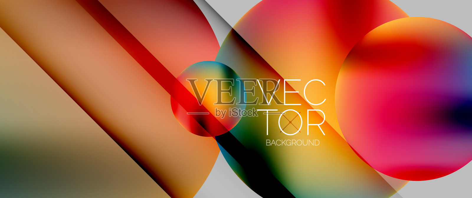 动态流体梯度技术球体令人着迷插画图片素材