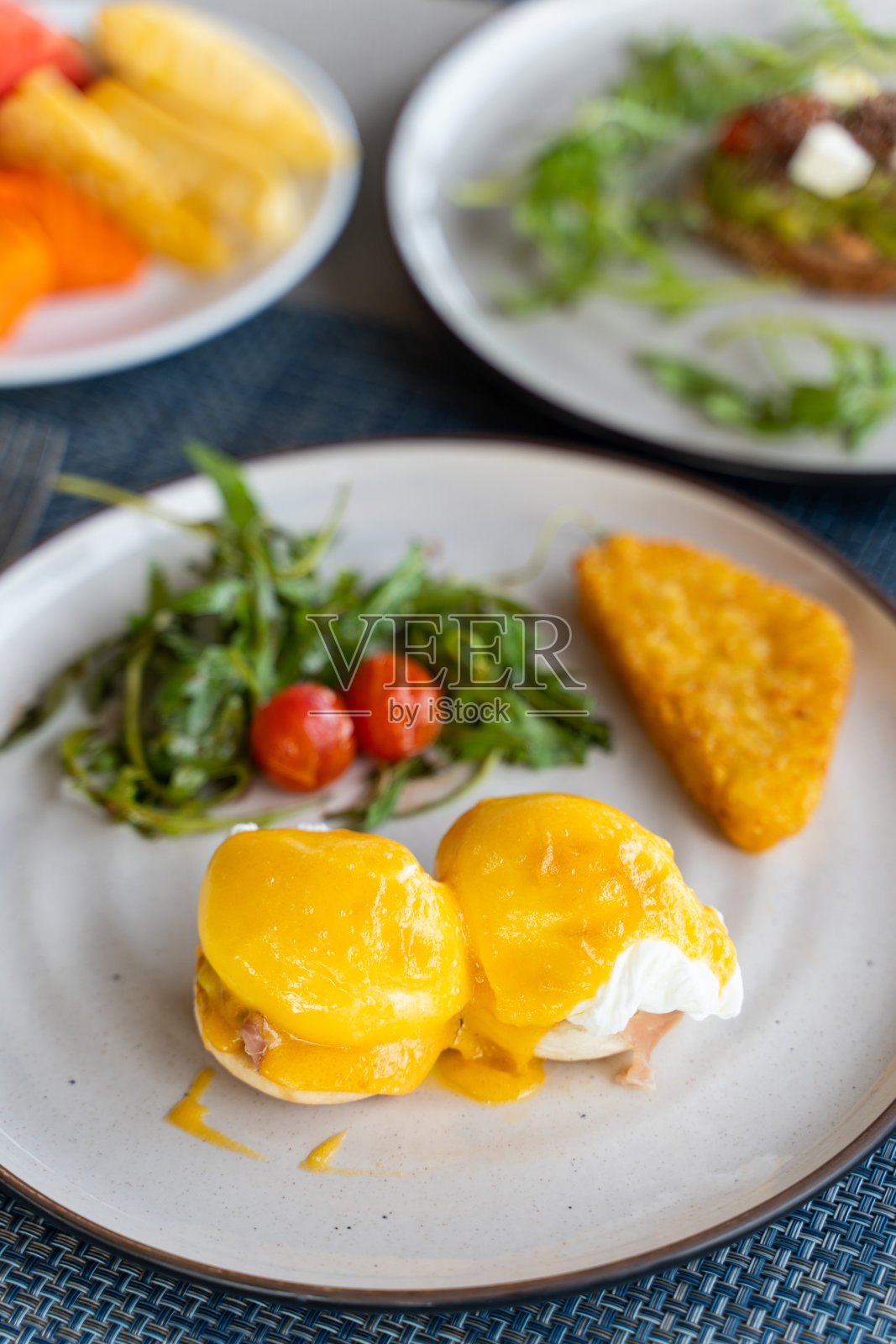 美味的鸡蛋早餐照片摄影图片