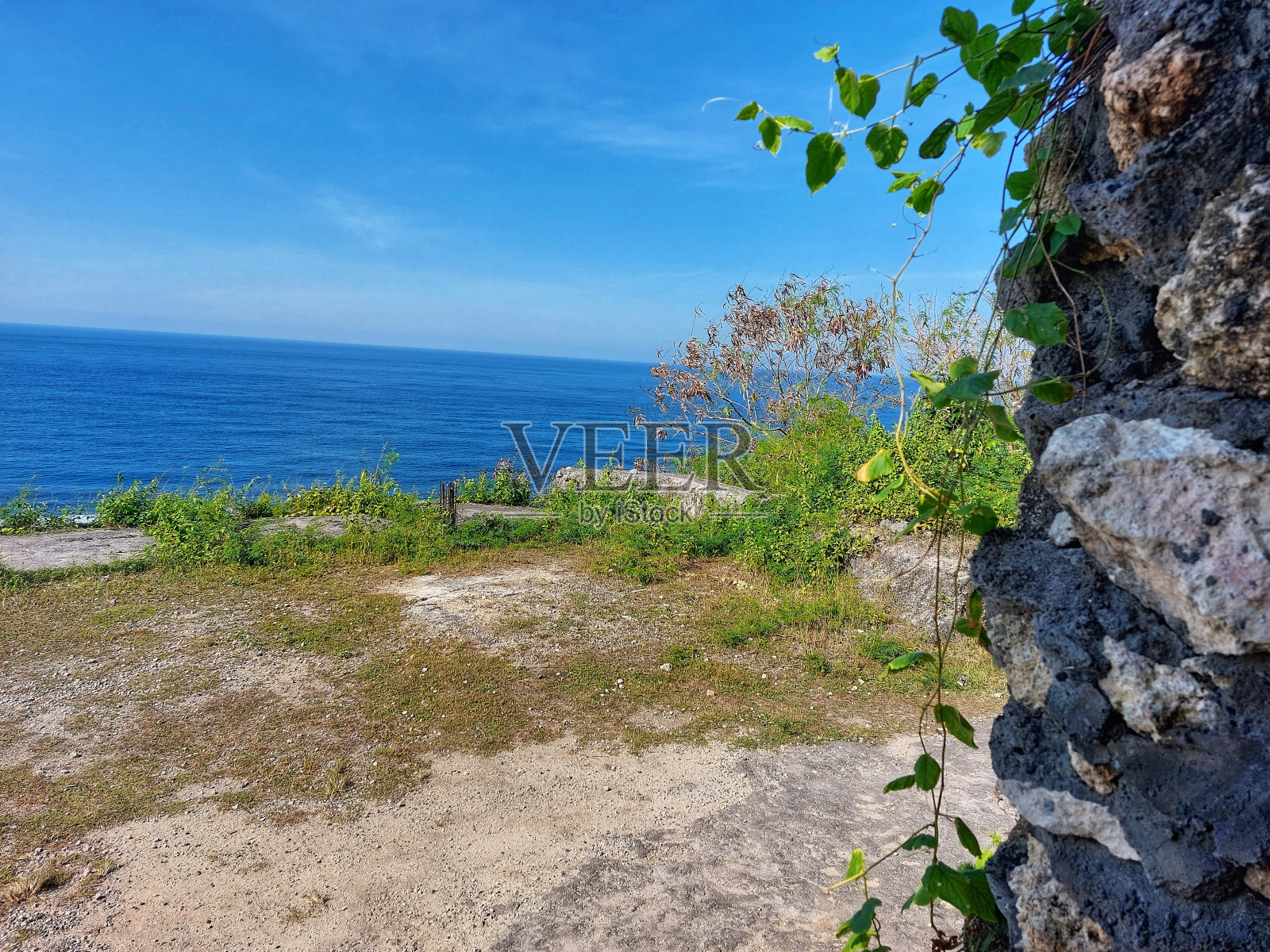 从上面看美丽的海滩景色照片摄影图片