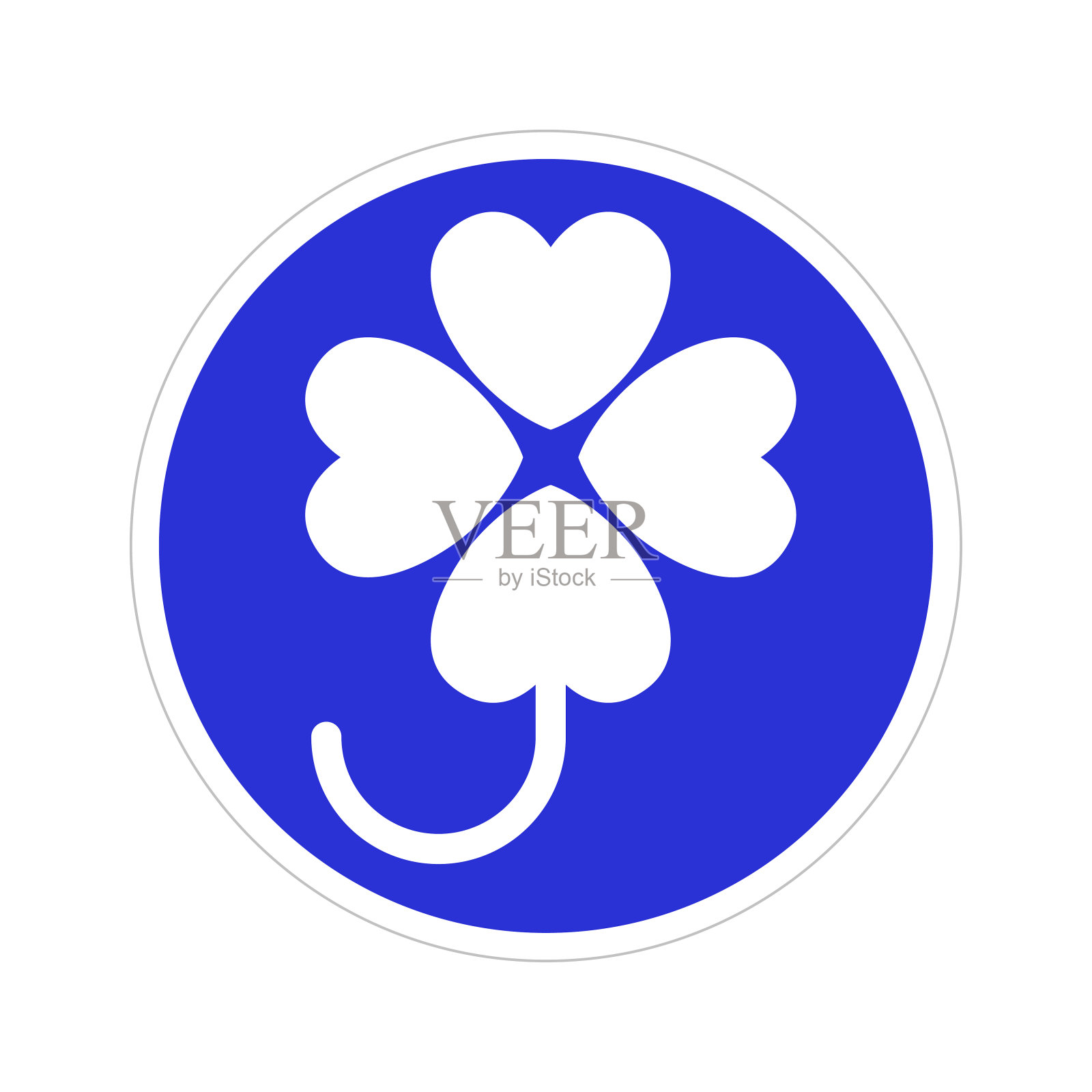 日本司机的身体残疾标志，矢量插图插画图片素材