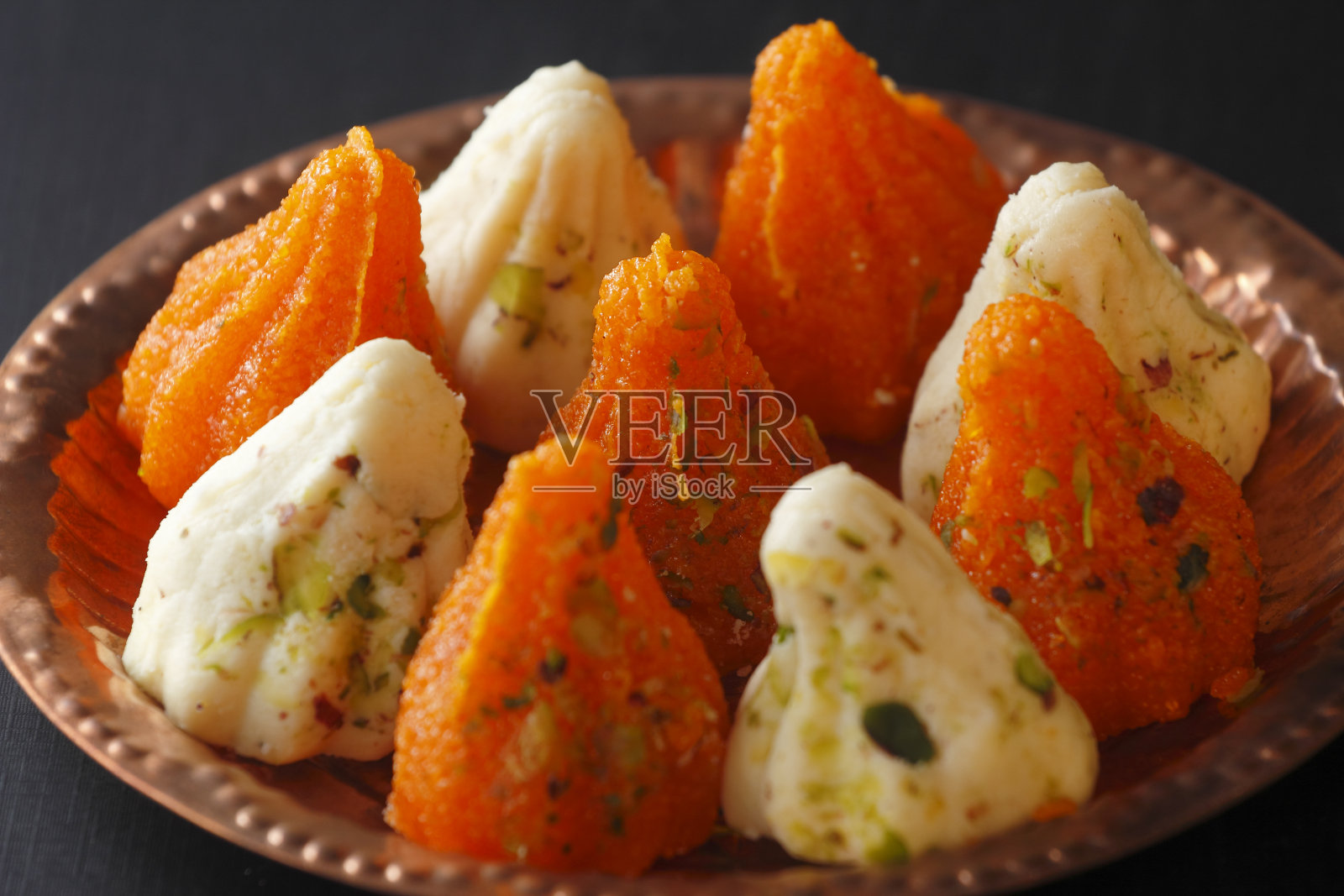 印度甜莫达克照片摄影图片