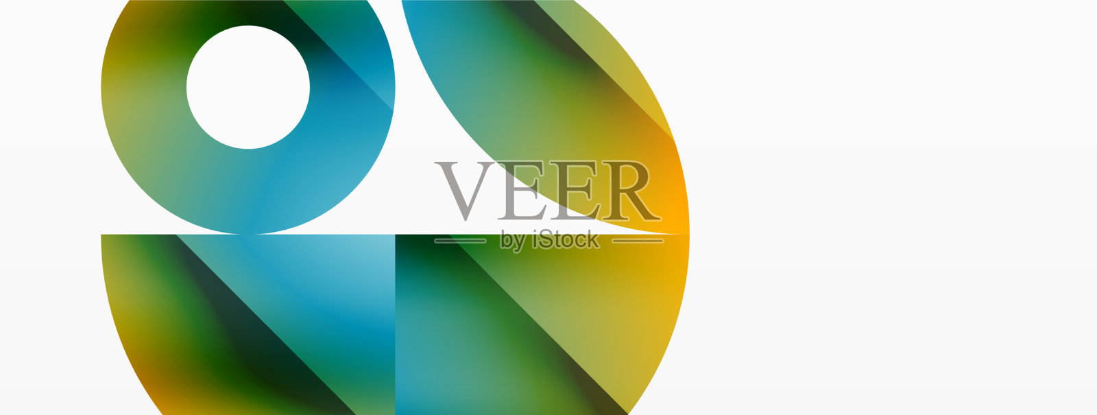 极简几何背景插画图片素材