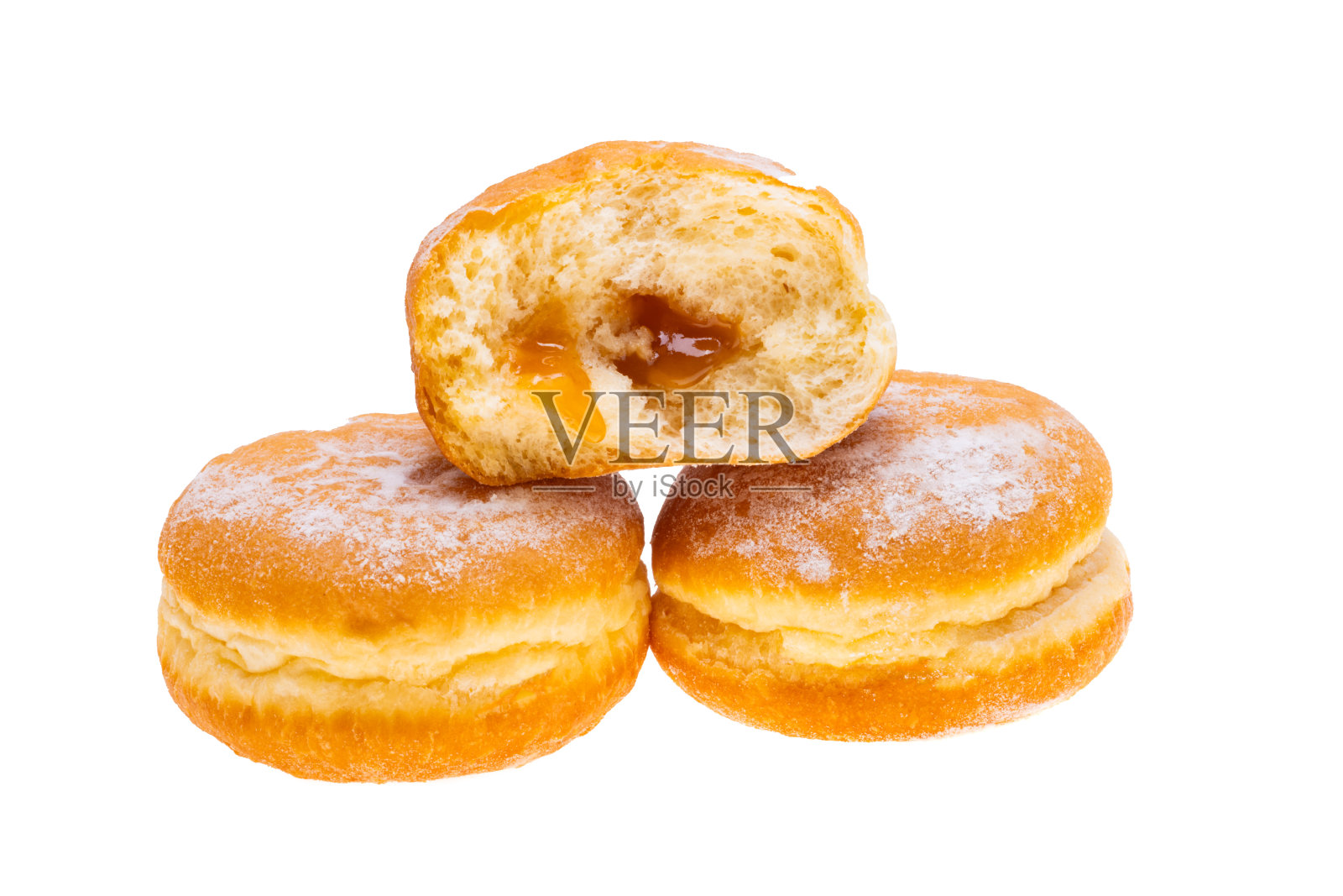 有果酱的柏林人被隔离了照片摄影图片