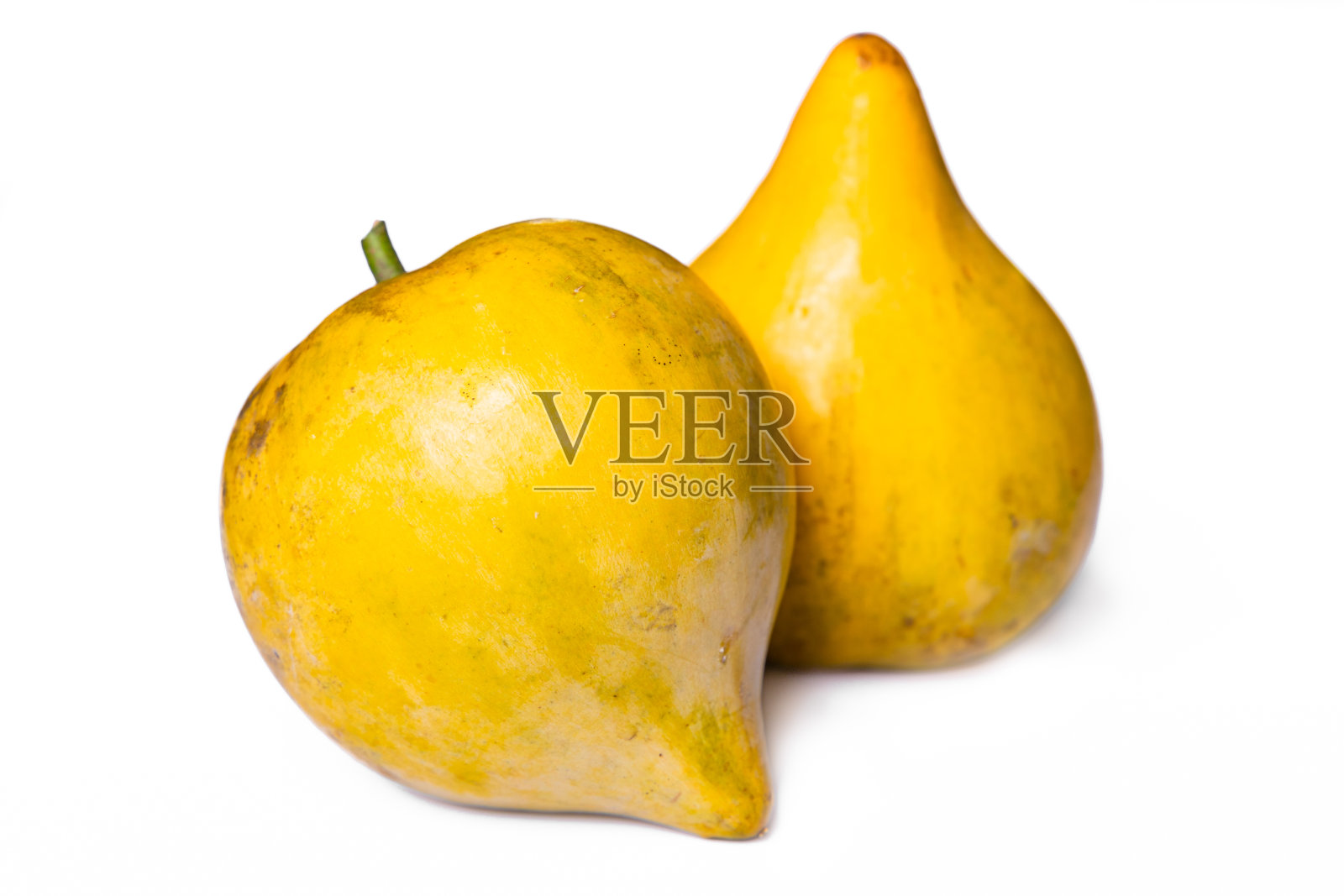 孤立在白色背景上的Canistel果。照片摄影图片