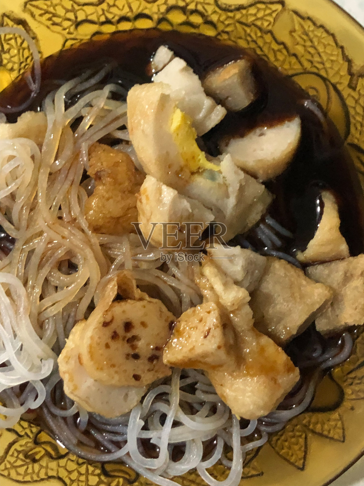 Pempek是印度尼西亚巨港的传统特色食品照片摄影图片