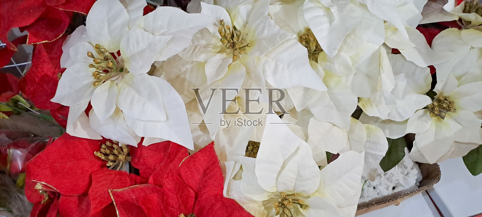 织物花束。五彩缤纷的装饰人造花照片摄影图片