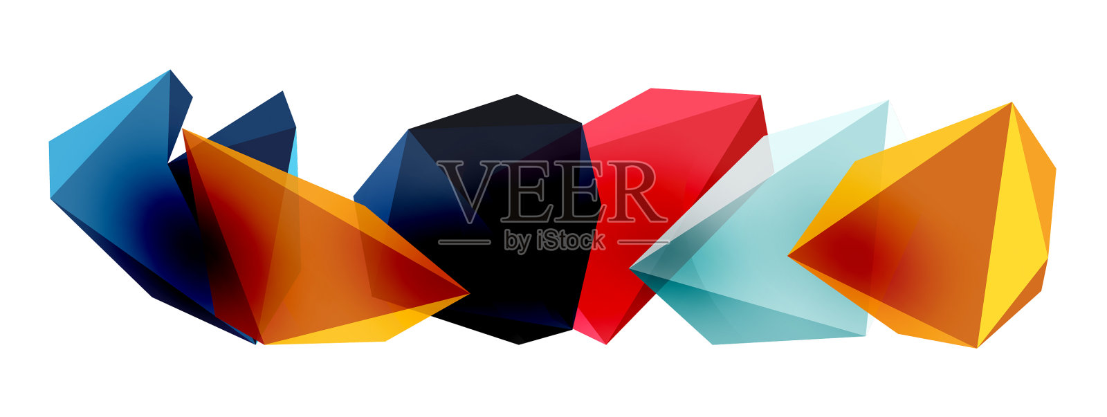 一个时尚和现代的抽象背景的特点设计元素图片