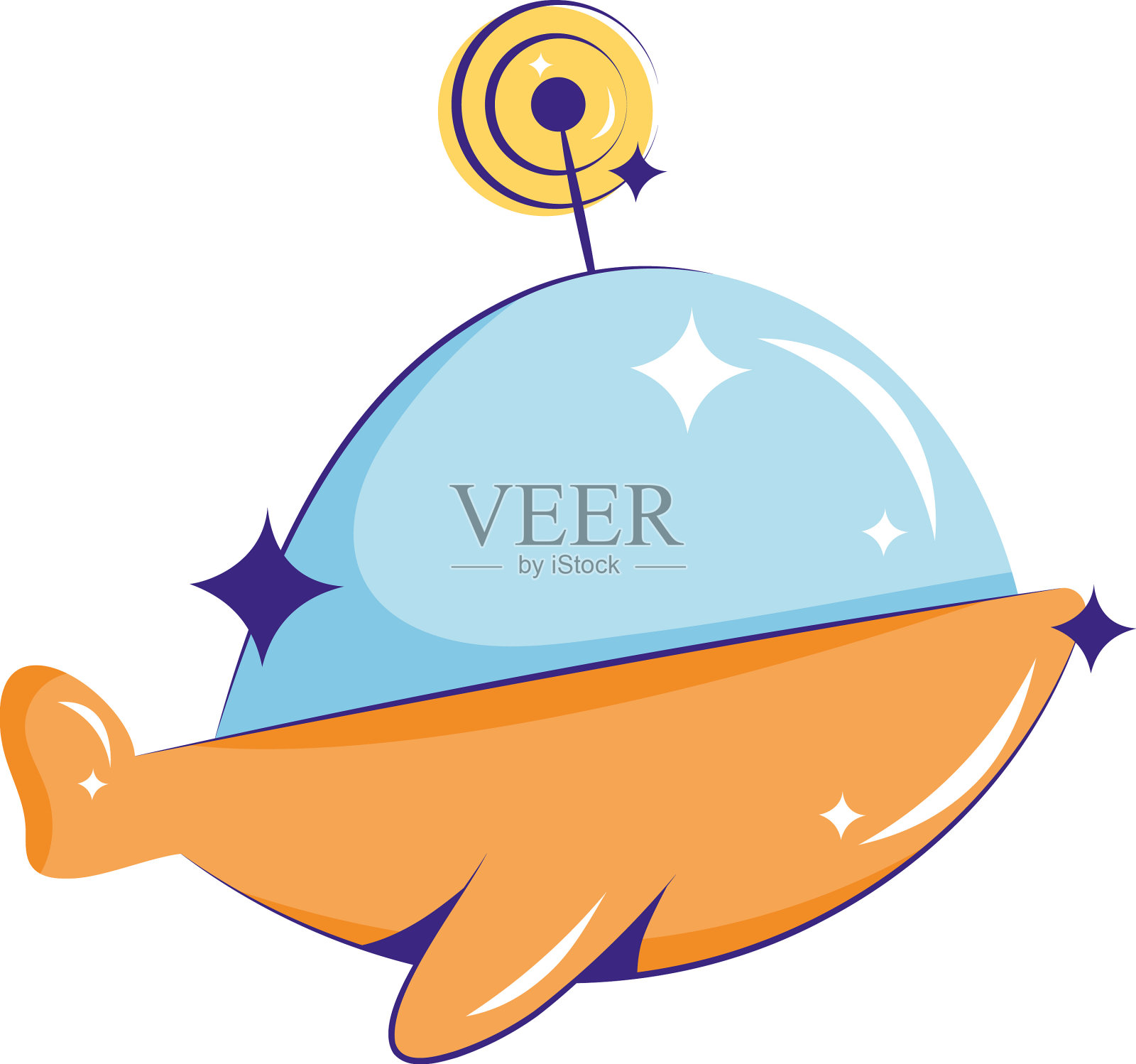 宇宙飞船设计设计元素图片