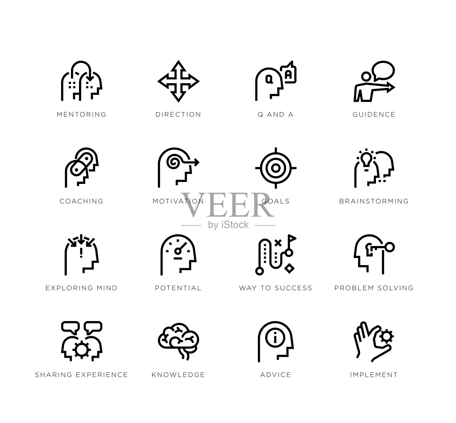 指导图标插画图片素材