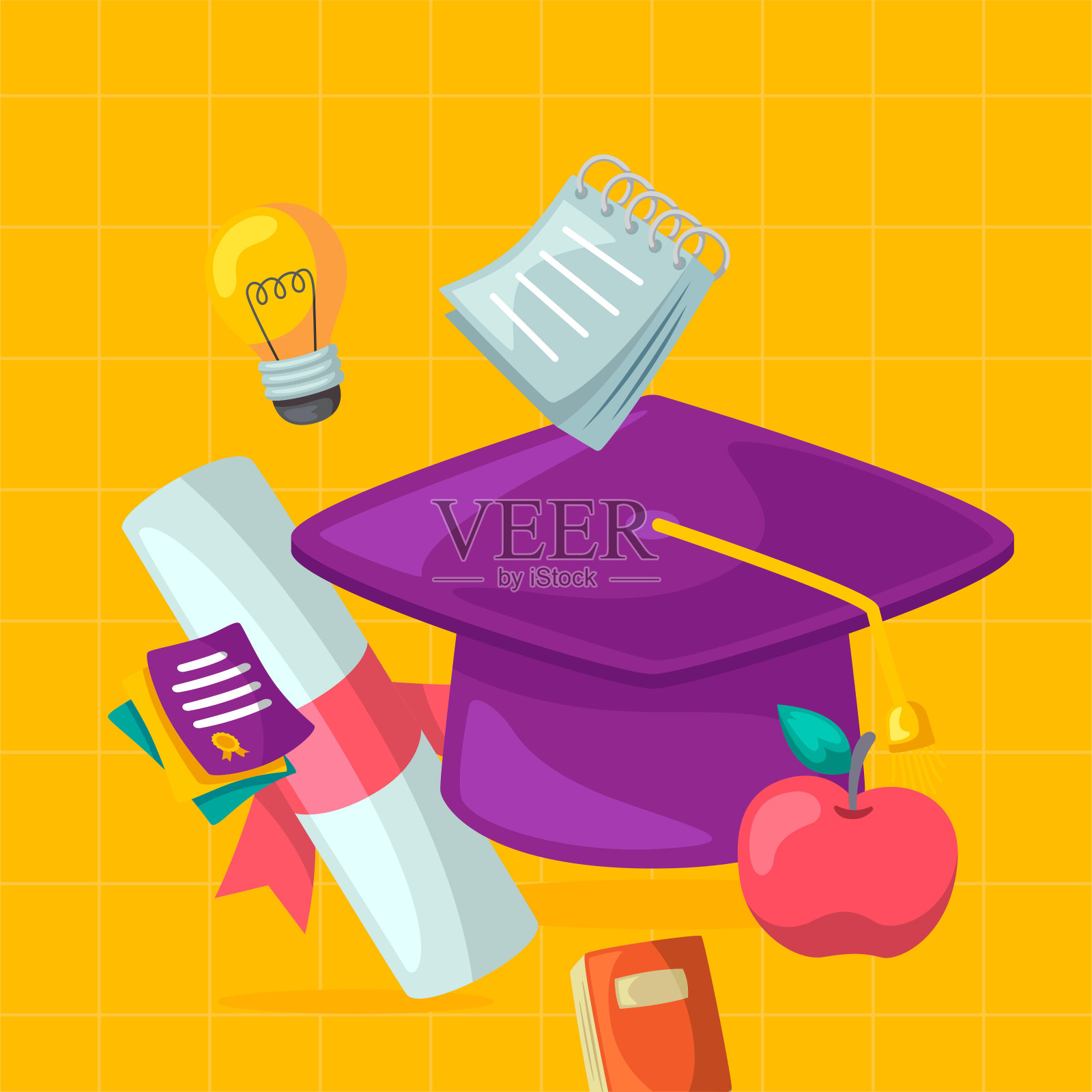 概念插图设计为回学校插画图片素材