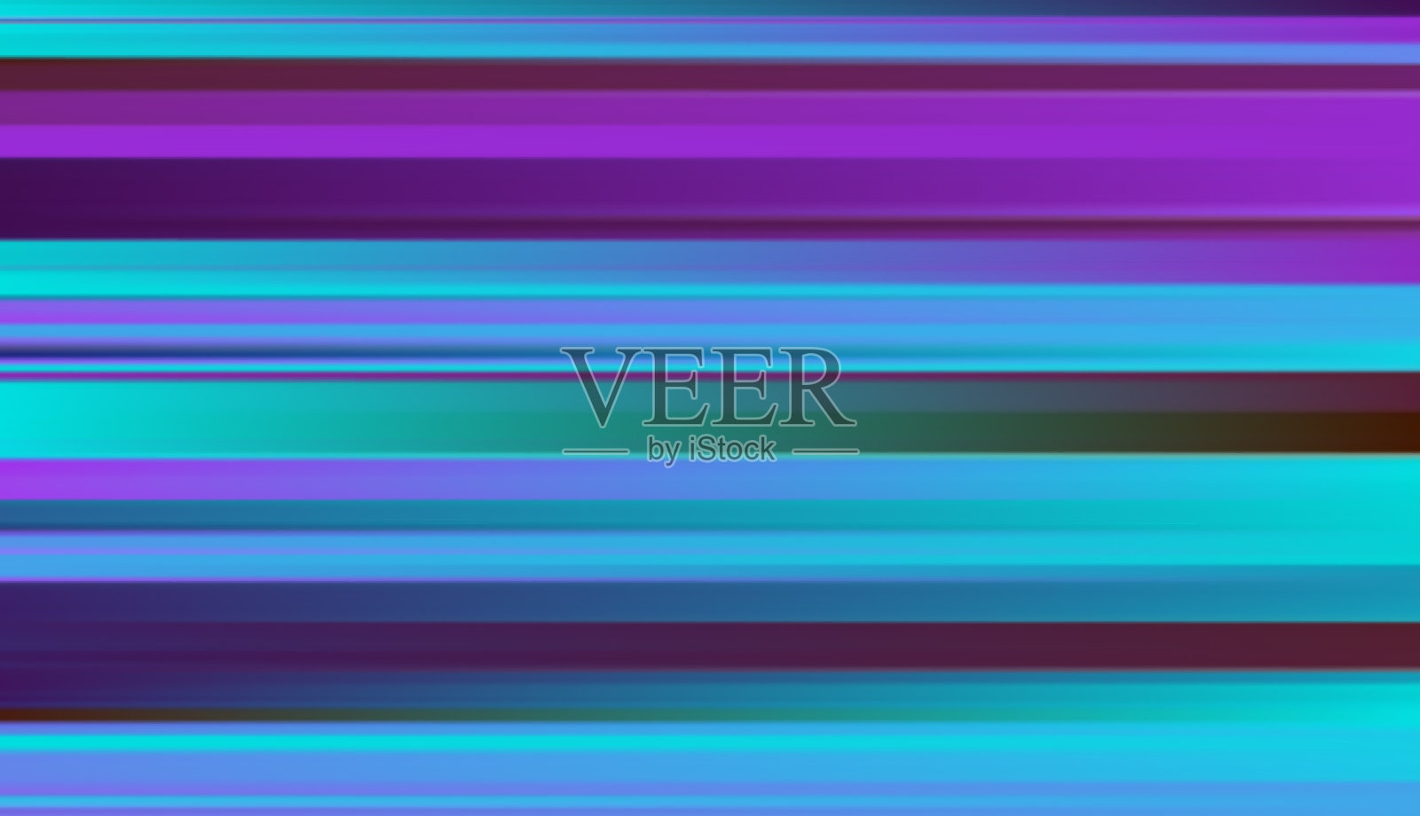 抽象散焦水平背景与水平平滑模糊线。向量每股收益插画图片素材