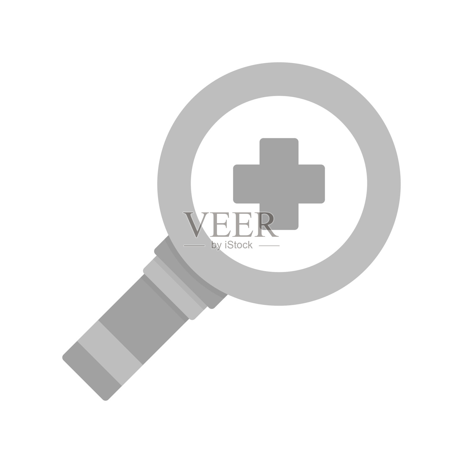 放大图标插画图片素材