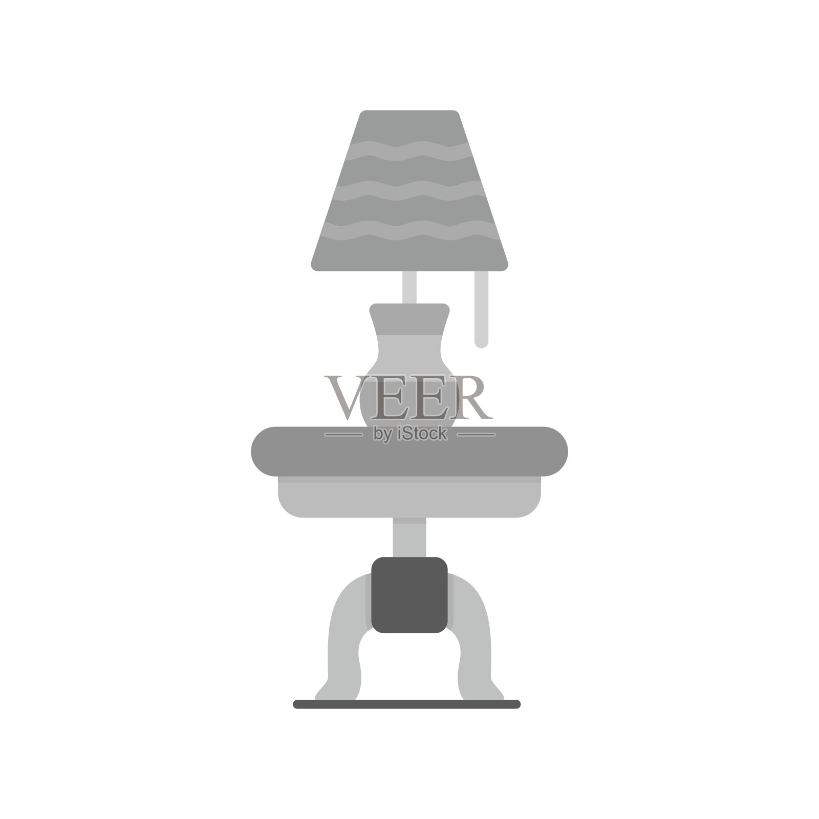 床头柜图标插画图片素材