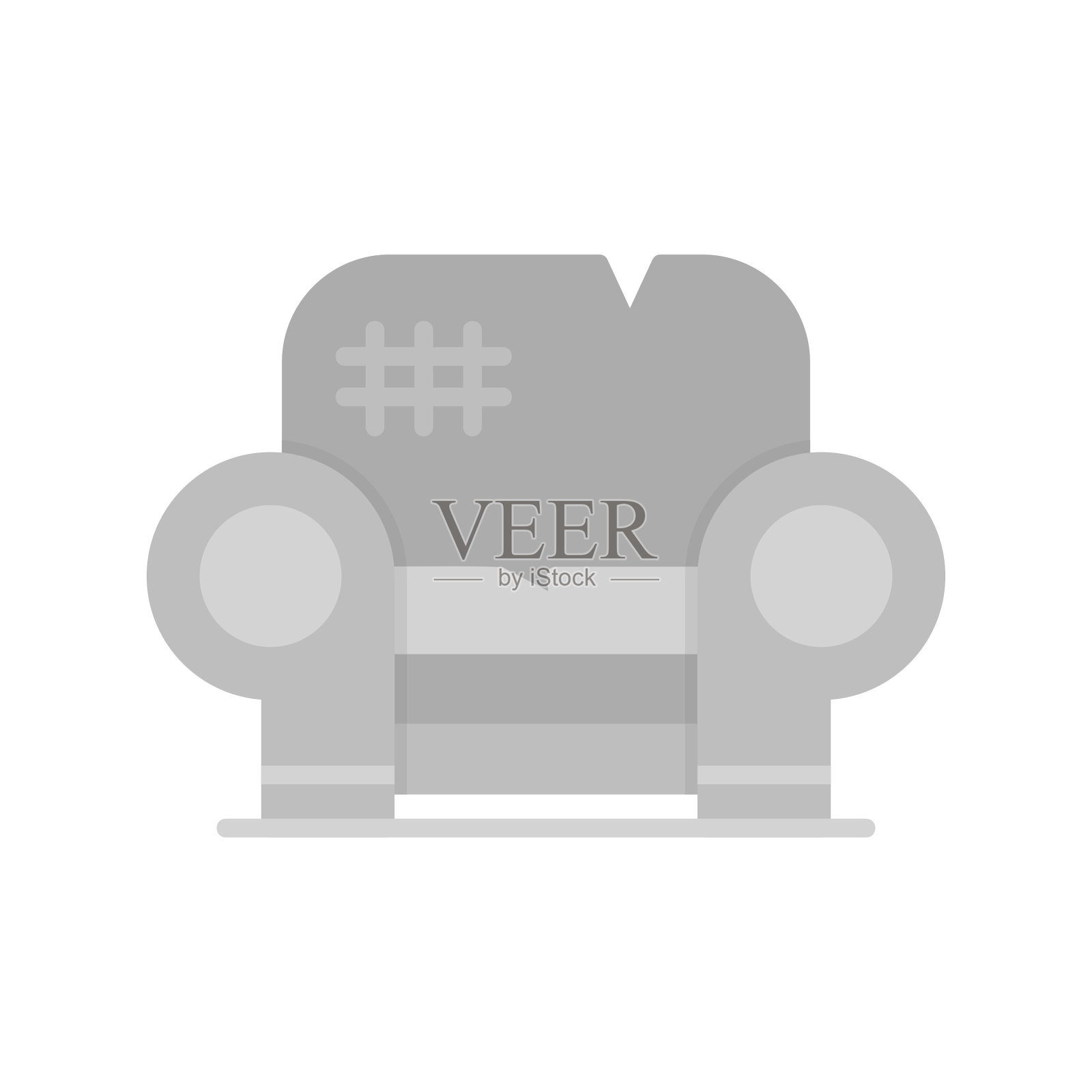 沙发上的图标插画图片素材