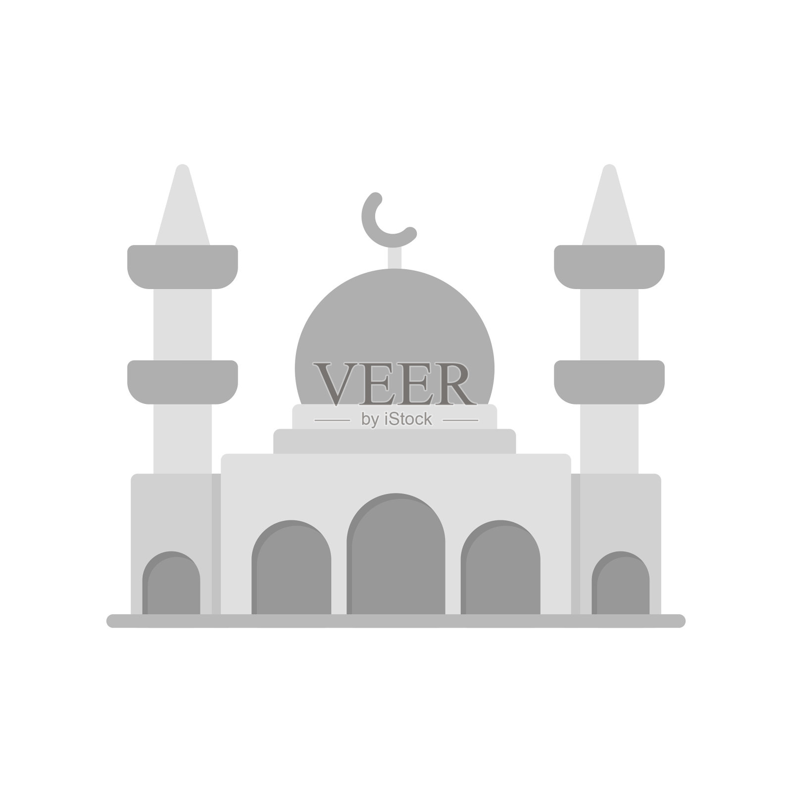 清真寺的图标插画图片素材